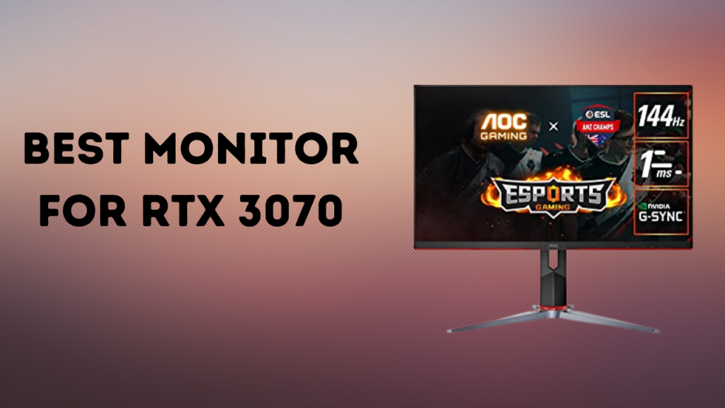 Best Monitor for RTX 3070