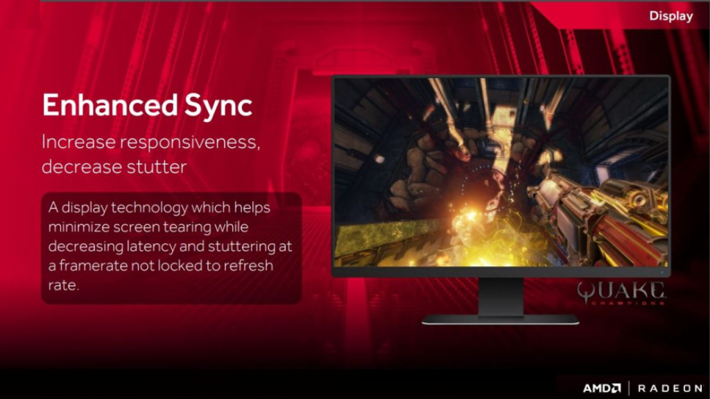 AMD Enhanced Sync Technology