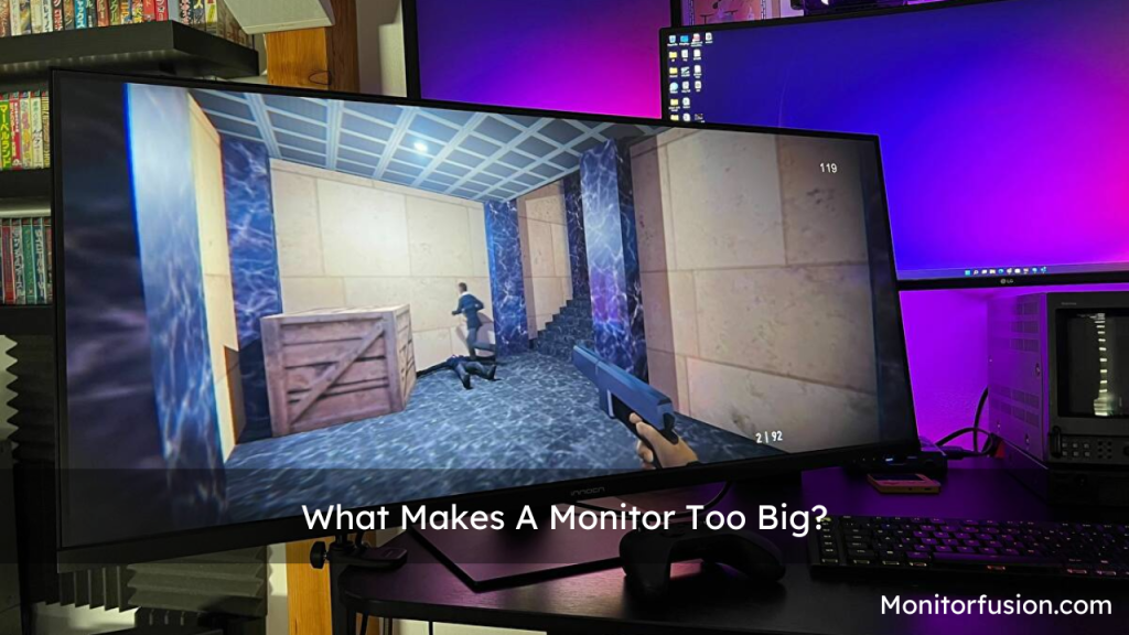 What Makes A Monitor Too Big?