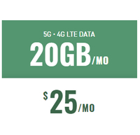 Mint Mobile: 20GB data | Unl. talk & text | $25/month ($300/year)