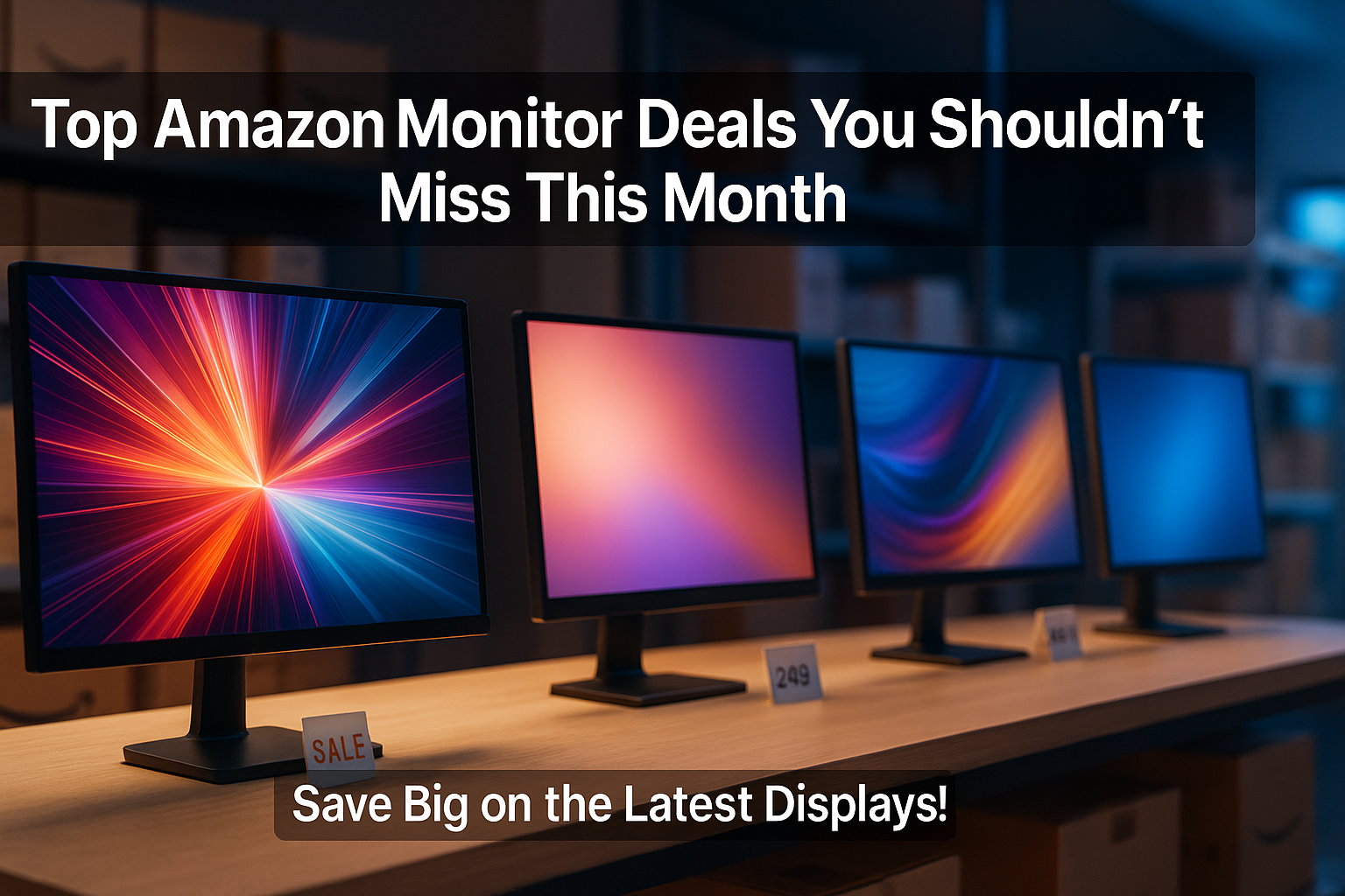 Top Amazon Monitor Deals You Shouldn’t Miss This Month