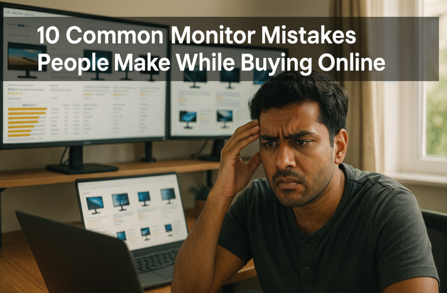 10 Common Monitor Mistakes People Make While Buying Online